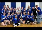 The Bulldogs celebrated their win that gave them the Prairie Conference Championship.