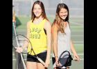 Abby (L) and Ally (R) Ecker have helped push each other to athletics success in each of their three sports throughout their careers at LPGE.