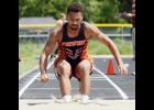 B/EV junior Jordan Gorder had the team’s highest placing finish at the Section 6A meet, taking sixth in the triple jump.