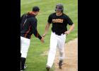 Noah Iten rounds the bases after hitting a home run last year. The senior is expected to be one of the leaders for the Tigers this spring.