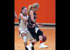 Tiger junior Quinn Kircher jumped a pass during Saturday’s game against Pine River-Backus. The Tigers’ full court pressure forced several turnovers in the blowout win.