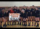 Tiger senior Crystal Pearson surpassed 1,000 career kills in last Friday’s match against Upsala.