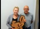 Tom and Laurie Fox receive award for native restoration.