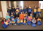 The October Long Prairie-Grey Eagle students of the month.