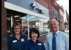 Long Prairie Eye Clinic recently changed its name to Azure Vision Care. To celebrate, the staff at Azure held an open house Thursday to reintroduce themselves to the community. The staff at Azure include, from left, Gayle Revering, Vicki Perish and Dr. William J. Hartman.