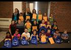 The Long Prairie-Grey Eagle Elementary School November students of the month.