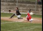 Jack Primus slid into home for a USA run.