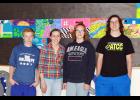 From left: John Muhlenkamp, Emily Beseman, Olivia Mettler, Troy Evans.