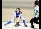 Senior shortstop Raelyn Miller fielded a ball during a game last season. Miller returns as one of four seniors expected to lead a talented Thunder squad.