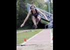 Ariana Gamradt placed first in both the long jump and triple jump.