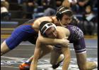 Wolves senior Nicholas Middendorf picked up his 100th career win with a pin over his Sauk Centre/Melrose opponent last Tuesday night.
