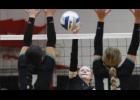 Madison Cebulla sent over a kill attempt against Verndale last week.