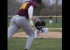 The Thunder’s Colton Allen scooped up an infield grounder against Benson.