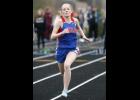 Peyton Guthrie led the USA girls, placing first in both the 100 and 200, and second in the 400.