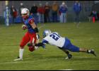 USA senior runningback Kyle Lange exploded for 322 yards and four touchdowns to lead the Patriots over BBE.