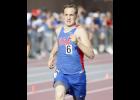 Junior distance runner Lawrence Mettler finished 11th in the 800 in his first state meet.