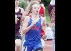 John Muhlenkamp led the USA distance runners, placing second in the 3200 and fifth in the 1600