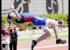 Jarick Rieffer placed fifth in the high jump.