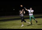 LPGE’s Matt Roe had a pass deflected away from him by Frazee’s Nate Nolan late in the fourth quarter.