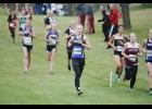 Senior Claire Liebsch placed third on the team, and 53rd overall in her final cross country race for the Thunder.
