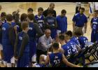 The Thunder’s 69-58 win over Swanville last Thursday gave Jon Larson his first win as head coach.