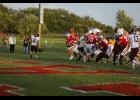 Andrew Ziesmer broke free for a touchdown against Pillager. 