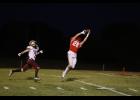 Wyatt Klimek snagged a touchdown reception to give Osakis their first touchdown against Royalton.