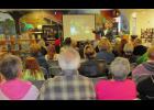 Adrian Lee presented his paranormal experiences at the Long Prairie Library.