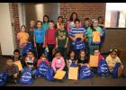 The Long Prairie-Grey Eagle Elementary students of the month for September.