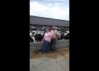 Dale and Marie Katterhagen have owned the farm near Browerville since about 1977. He is the fourth generation on the farm which was homesteaded by his great-grandparents in 1879. Dale quit milking cows in 2006, but they continue to raise about 400 Holstein steers.