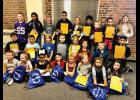 The Long Prairie-Grey Eagle students of the month for September.