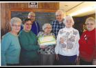 Those celebrating were Jeanette Goff, Jody Bebault, Bob Golnitz, Shirley Lano, Joe Claseman, Darlene Bodle and Bea Rahn.