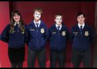 Qualifying members from left: Shyanne Johnson, Mitchell Middendorf, Jadon Buntjer, and Tanner Gjerstad.